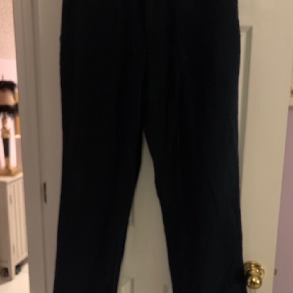Men's Blue Dress Pants - Picture 4 of 4